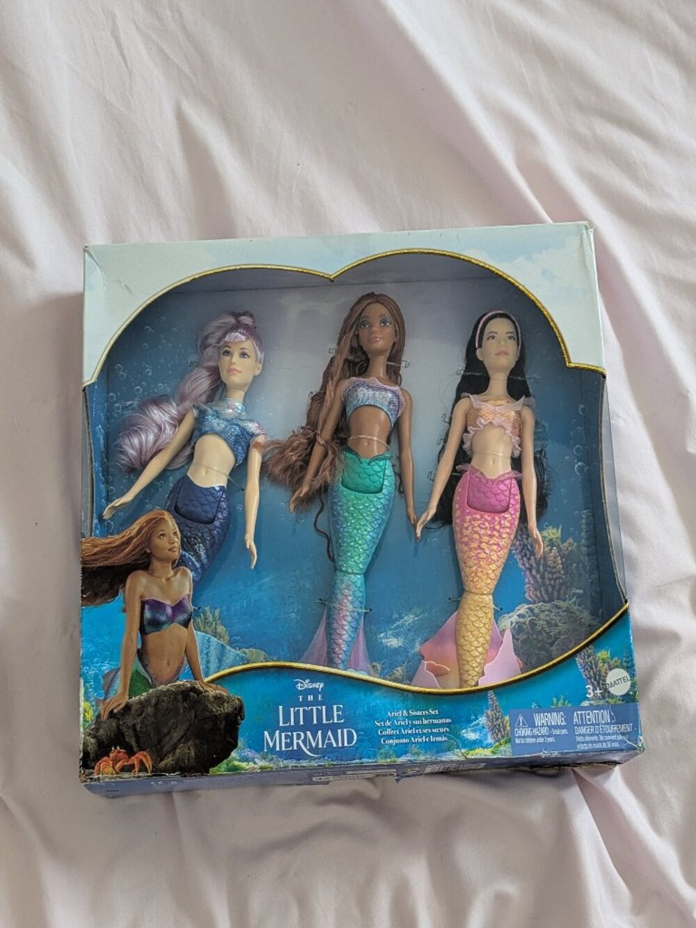 2023 Disney Little Mermaid Ariel & Sisters Set NIB - Picture 1 of 16